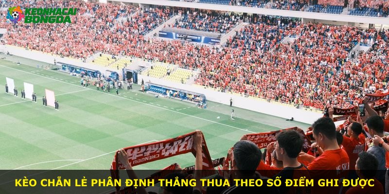 Kèo chẵn lẻ phân định thắng thua theo số điểm ghi được