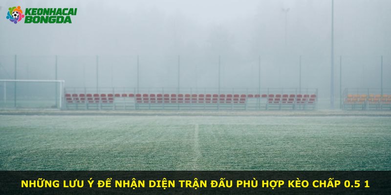 Những lưu ý để nhận diện trận đấu phù hợp kèo chấp 0.5 1