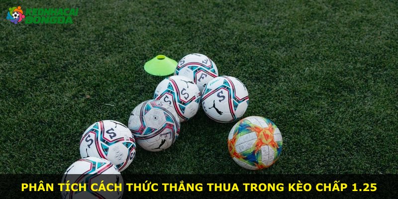 Phân tích cách thức thắng thua trong kèo chấp 1.25