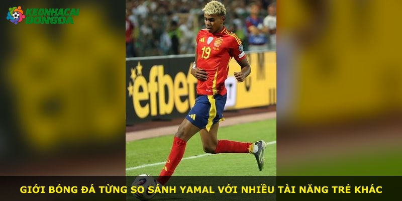 Giới bóng đá từng so sánh Yamal với nhiều tài năng trẻ khác